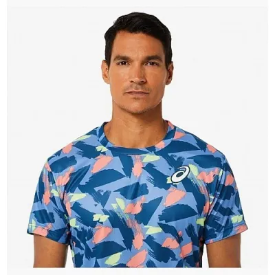 Футболка чол. Asics MEN MATCH GRAPHIC SS TOP (S) 2041A191-401 S - 1 - Robinzon.ua