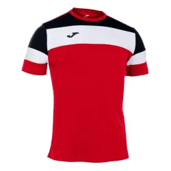 Футболка Joma CREW IV T-SHIRT RED-BLACK S/S червоний M 101534.601 M - Robinzon.ua