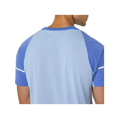 Чоловіча Футболка Asics GAME SS TOP Блакитний M (2041A292-403 M) - 4 - Robinzon.ua