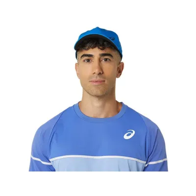 Чоловіча Футболка Asics GAME SS TOP Блакитний M (2041A292-403 M) - 3 - Robinzon.ua