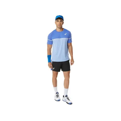 Чоловіча Футболка Asics GAME SS TOP Блакитний M (2041A292-403 M) - 2 - Robinzon.ua