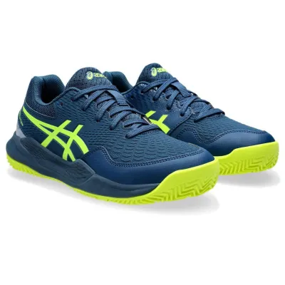 Дитячі кросівки Asics GEL-RESOLUTION 9 clay Темно-синій 37 (1044A068-404 37) - 3 - Robinzon.ua
