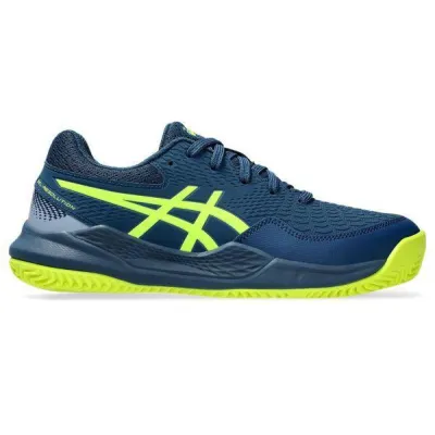 Дитячі кросівки Asics GEL-RESOLUTION 9 clay Темно-синій 37 (1044A068-404 37) - 4 - Robinzon.ua