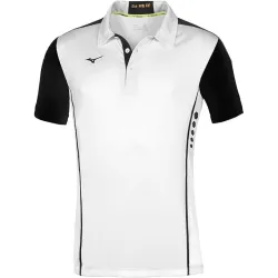 Чоловіча Футболка MIZUNO Men Hex Rect Polo білий/чорний (S) 62EA7002-73 S - Robinzon.ua