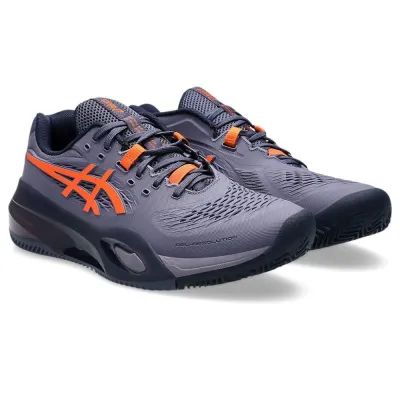 Кросівки чол. Asics GEL-RESOLUTION X clay grey/orange (42) 8.5 1041A485-500 42 - Robinzon.ua