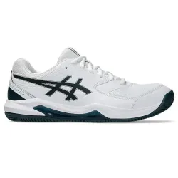Мужские кроссовки Asics Gel-Dedicate 8 clay Белый Зеленый 45 (1041A448-104 45) - Robinzon.ua
