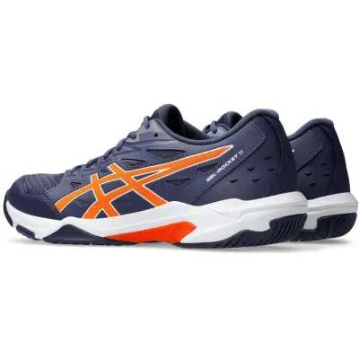 Чоловічі Кросівки Asics Gel-Rocket 11 Індіго Помаранчевий 42 (1071A091-500 42) - 4 - Robinzon.ua