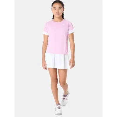 Детская футболка Asics GIRLS TENNIS SS TOP Белый Розовый 122-128 (2044A045-701 122-128) - 3 - Robinzon.ua