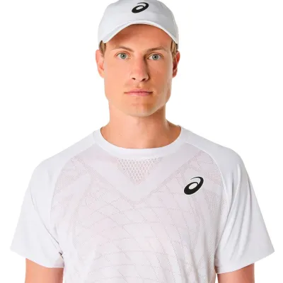 Чоловіча Футболка Asics MATCH ACTIBREEZE SS TOP Білий L (2041A320-100 L) - 3 - Robinzon.ua