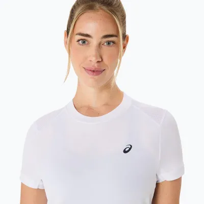 Жіноча Футболка Asics COURT SS TOP Білий M (2042A371-100 M) - 2 - Robinzon.ua