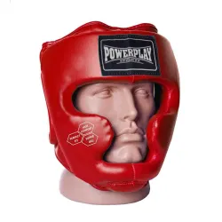 Боксерський шолом тренувальний PowerPlay 3043 Червоний M - Robinzon.ua