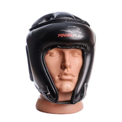 Боксерский шлем турнирный PowerPlay 3045 Черный S - 1 - Robinzon.ua