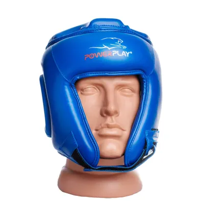 Боксерский шлем турнирный PowerPlay 3045 Синий XL - 1 - Robinzon.ua