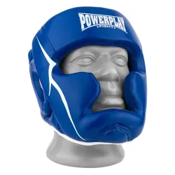 Боксерський шолом тренувальний PowerPlay 3100 PU Синій XL - Robinzon.ua