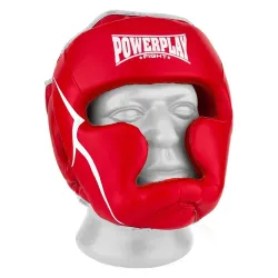 Боксерський шолом тренувальний PowerPlay 3100 PU Червоний XL - Robinzon.ua