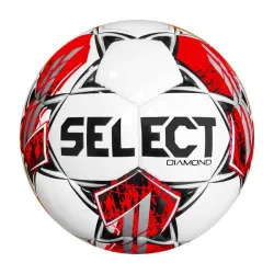 Мяч футбольный Select DIAMOND v23 бело-красный размер 5 085436-127 5 - Robinzon.ua