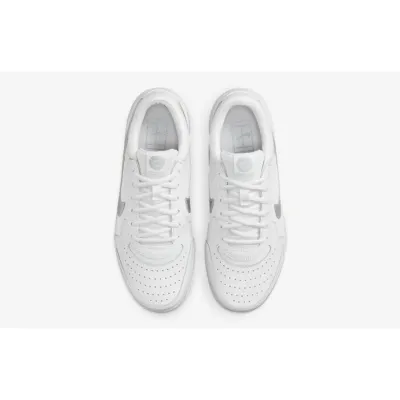 Женские кроссовки NIKE ZOOM COURT LITE 3 white/silver (38) 7 DH1042-101 38 - 3 - Robinzon.ua