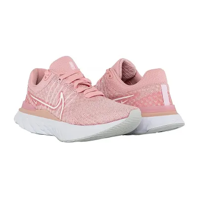 Женские Кроссовки Nike REACT INFINITY RUN FK 3 Розовый 40 (DD3024-600 40) - 2 - Robinzon.ua