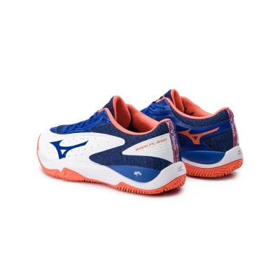 Женские кроссовки Mizuno Wave Flash clay court белый/синий (45) UK10.5 61GC1922-27 45 - 1 - Robinzon.ua