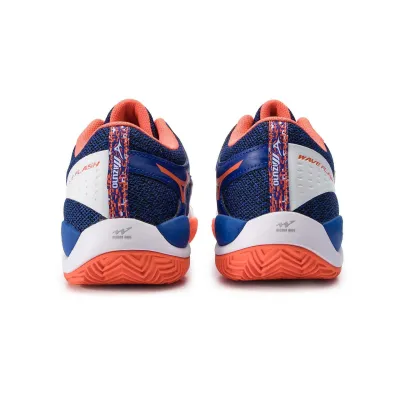 Женские кроссовки Mizuno Wave Flash clay court белый/синий (45) UK10.5 61GC1922-27 45 - 3 - Robinzon.ua