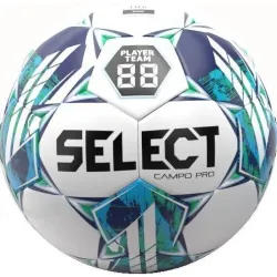 М'яч футбольний Select FB Campo PRO v23 Біло-зелений розмір 5 (387456-931 5) - Robinzon.ua