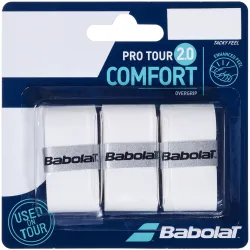 Обмотка Babolat Pro Tour 2.0 X 3 White (653053/101) - Robinzon.ua