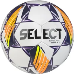 М'яч футбольний Select Brillant v24 Біло-фіолетовий 4 (099488-096 4) - Robinzon.ua