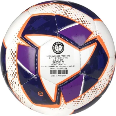 М'яч футбольний Select FB Classic v24 Білий Фіолетовий 5 (099589-096 5) - 1 - Robinzon.ua