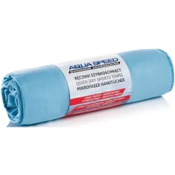 Рушник Aqua Speed Dry Flat 70 x 140 см 7043 Блакитний (155-02) - Robinzon.ua