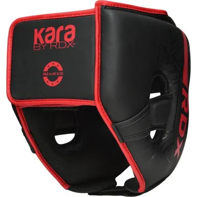 Боксерский шлем RDX F6 KARA Matte Red XL (капа в комплекте) - 3 - Robinzon.ua