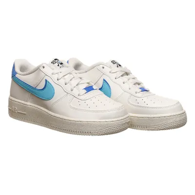 Женские Кроссовки Nike Air Force 1 Lv8 Gs Белый Голубой 39 (7dDQ0359-100 39) - 4 - Robinzon.ua