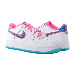Жіночі Кросівки Nike Air Force 1 Gs Різнокольоровий 38.5 (7dDZ4883-100 38.5) - Robinzon.ua