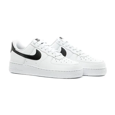 Женские Кроссовки Nike Air Force 1 Low White Black M Белый 38.5 (7dDD8959-103 38.5) - 4 - Robinzon.ua