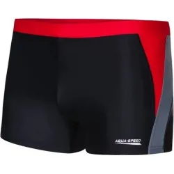 Плавки-боксеры для мужчин Aqua Speed DARIO 6249 черный, красный, серый Муж 58 (3XL) 346-16 58 - Robinzon.ua