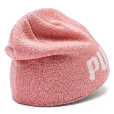 Шапка Puma Juniors Ess Logo Beanie pink — 2234009 - 1 - Robinzon.ua