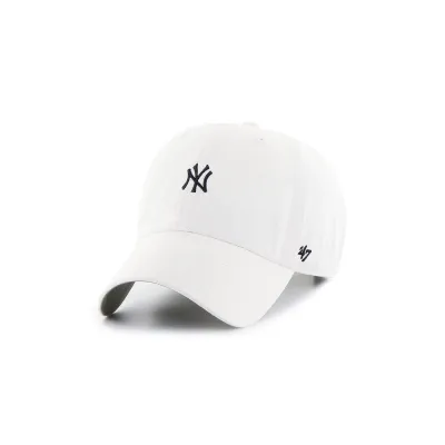 Кепка 47 Brand NEW YORK YANKEES BASE RUNNER білий Уні OSFA B-BRNMS17CTP-WHA Кепка 47 Brand NEW YORK YANKEES BASE RUNNER білий Уні OSFA B-BRNMS17CTP-WHA - Robinzon.ua