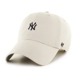 Кепка 47 Brand NEW YORK YANKEES BASE RUNNER бежевый, серый Уни OSFA B-BSRNR17GWS-NT - Robinzon.ua