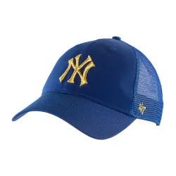 Бейсболка 47 Brand New York Yankees Синій One Size (B-BRMTL17CTP-RY) - Robinzon.ua