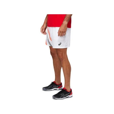 Шорти чол. Asics MEN COURT GRAPHIC SHORT білий (XS) 2041A175-100 XS - 2 - Robinzon.ua
