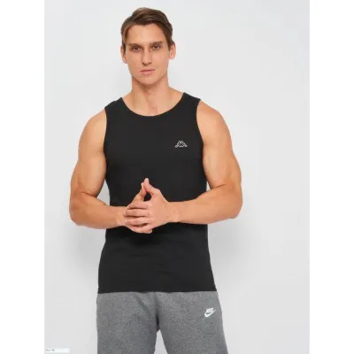 Майка Kappa Canotta Spalla Larga чорний 2XL Чоловік K1325 Nero-2XL - Robinzon.ua