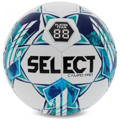 М'яч футбольний Select FB Campo PRO v23 біло-зелений Уні 4 387456-931 4 - Robinzon.ua