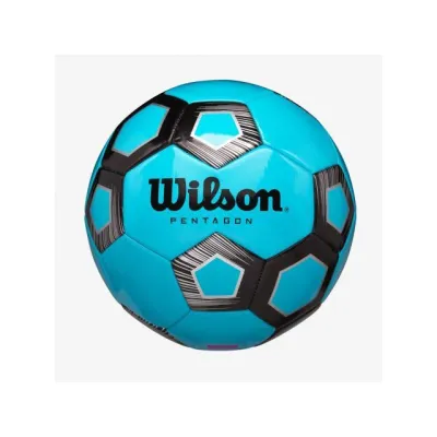 М'яч футбольний Wilson PENTAGON SB ROBL Блакитний Size 5 (WTE8542XB05 5) М'яч футбольний Wilson PENTAGON SB ROBL Блакитний Size 5 (WTE8542XB05 5) - Robinzon.ua