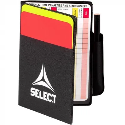 Набір арбітра Select Referee Card Set Жовтий 17х12х5см (7491000111) Набір арбітра Select Referee Card Set Жовтий 17х12х5см (7491000111) - Robinzon.ua