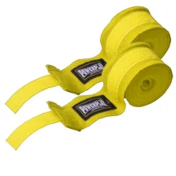 Бинти для боксу PowerPlay 3046 Жовті NYLON (4м) - Robinzon.ua
