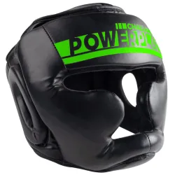 Боксерський шолом тренувальний PowerPlay 3048 Чорно-Зелений S - Robinzon.ua