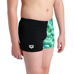 Плавки-боксери Arena FOAM SWIM SHORT чорний, бірюзовий Діт 140 см 008173-560 140 - Robinzon.ua