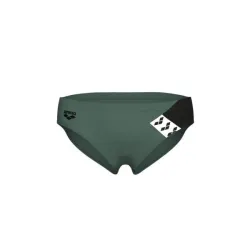 Плавки-сліпи для чоловікі Arena STRIPE SWIM BRIEFS оливковий, чорний Чол 90 007929-650 90 - Robinzon.ua