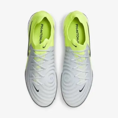 Чоловічі Сороконіжки Nike PHANTOM GX II PRO TF Сірий Лимонний 46 (7dFJ2583-003 46) - 4 - Robinzon.ua