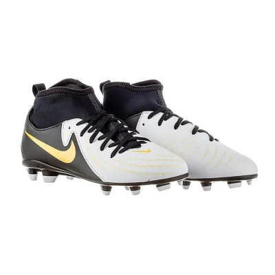 Дитячі Бутси Nike JR PHANTOM LUNA II CLUB FG/MG Чорний Білий 33.5 (7dFJ2601-100 33.5) - 2 - Robinzon.ua