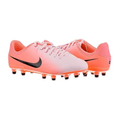 Дитячі Бутси Nike JR LEGEND 10 ACADEMY FG/MG Персиковий 38 (7dDV4348-601 38) - 4 - Robinzon.ua
